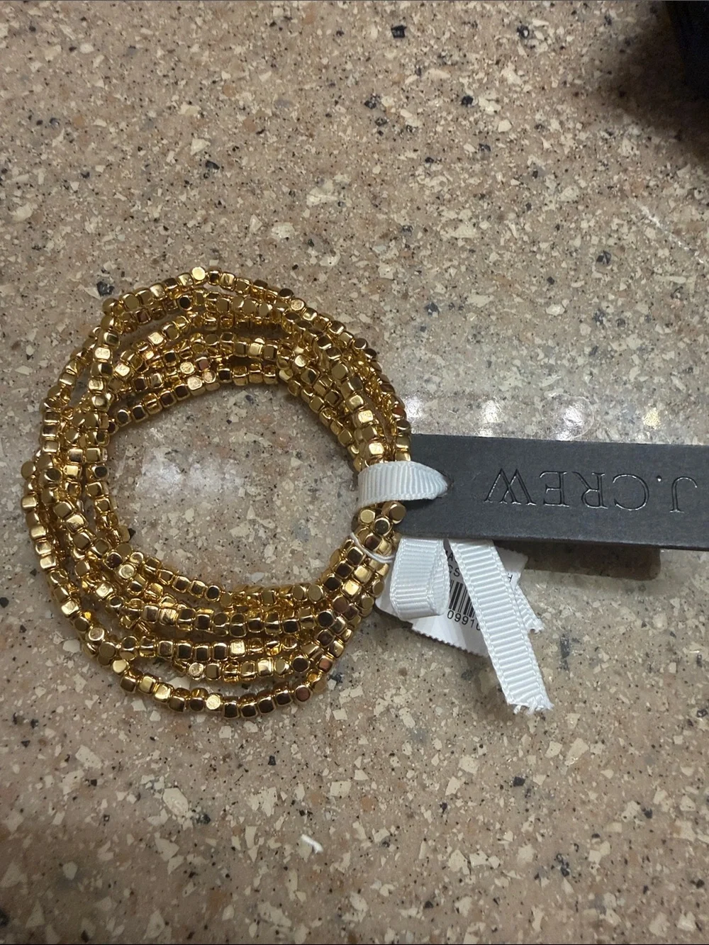 J. Crew elegant gold