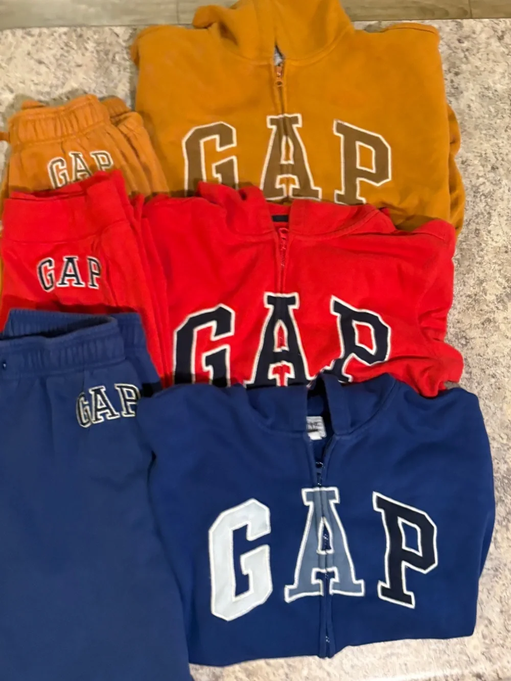 GAP three hooded