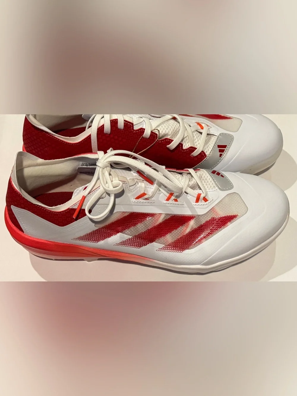adidas red white
