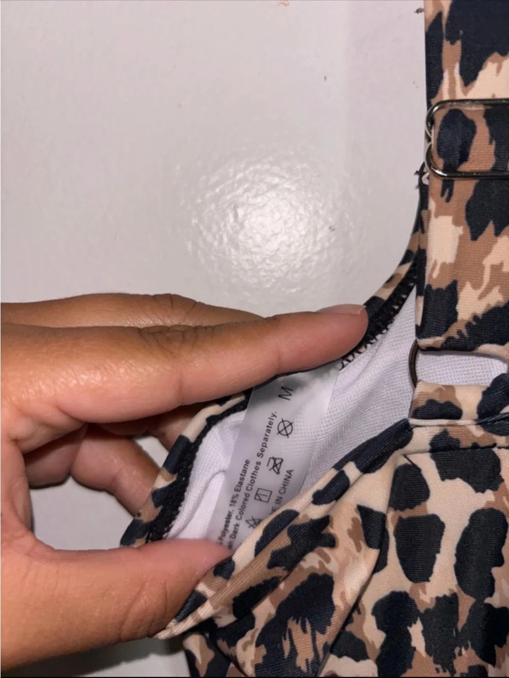SHEIN stylish leopard