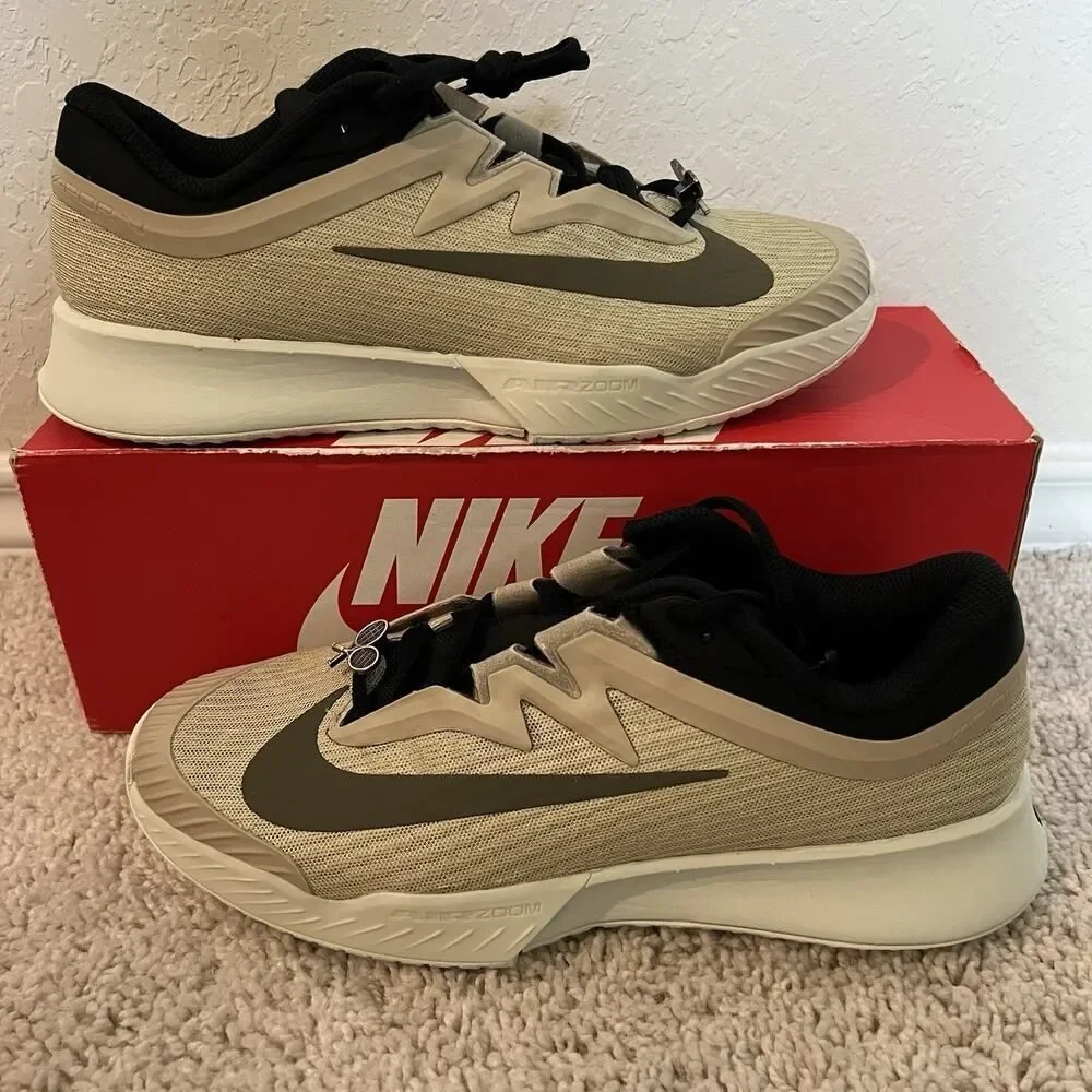 Nike Vapor Pro 3 Heritage Desert Khaki Olive Tennis HV1483-200 Men Sz 7.5 New