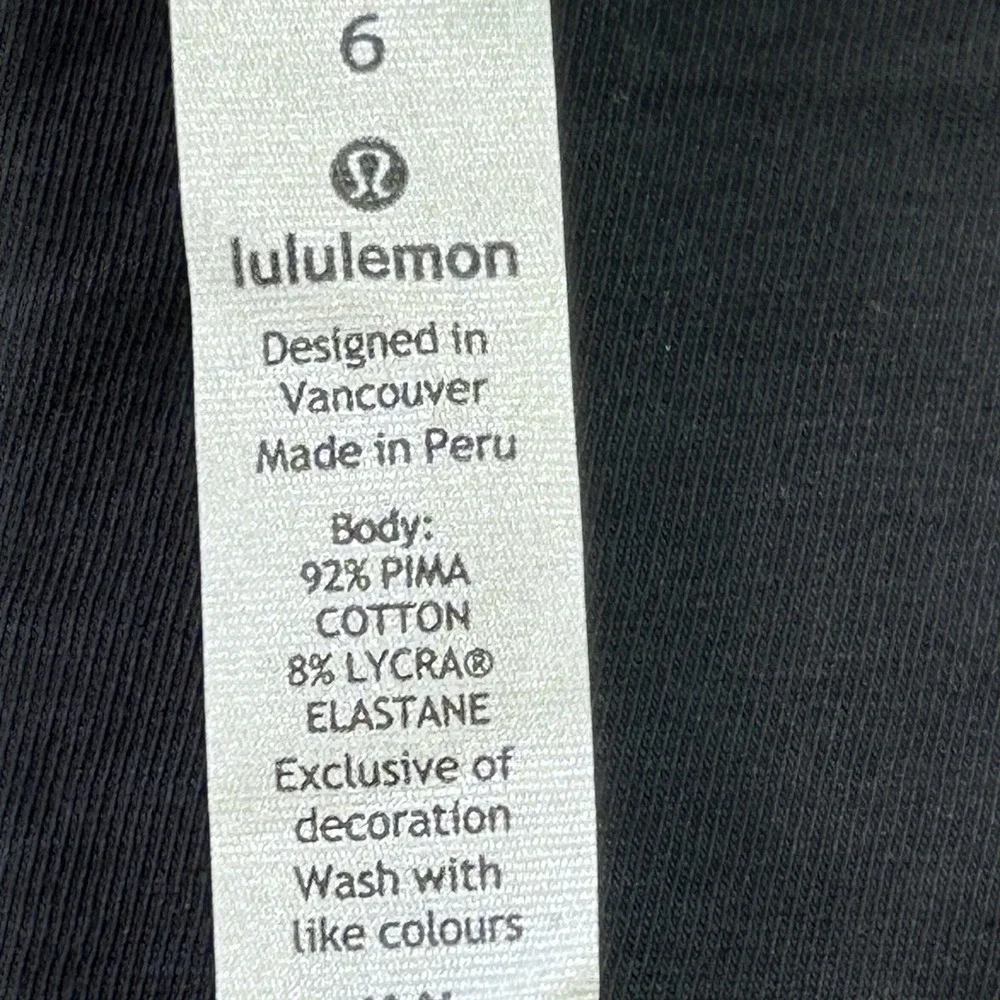 lululemon athletica measurements please