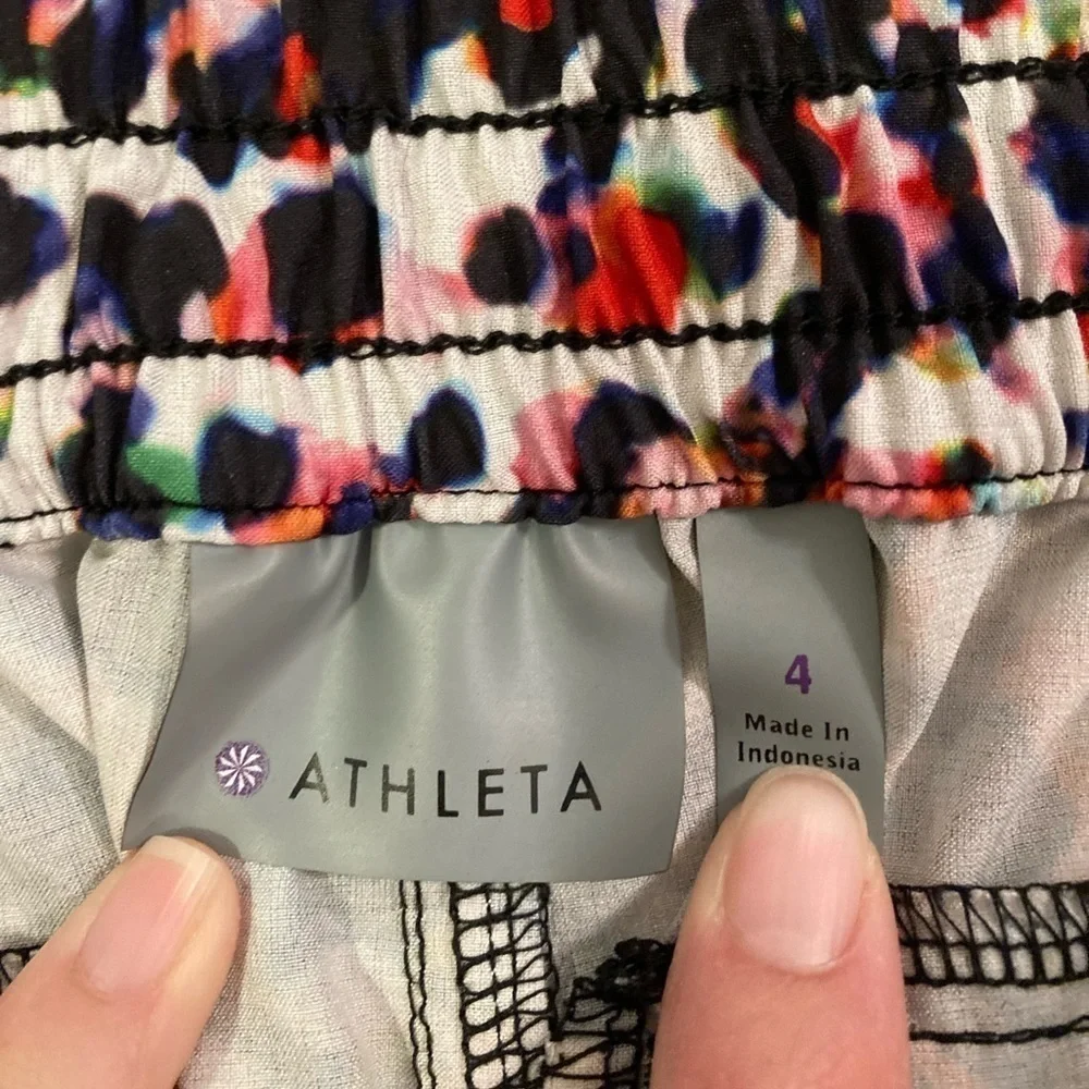 Athleta multicolor abstract