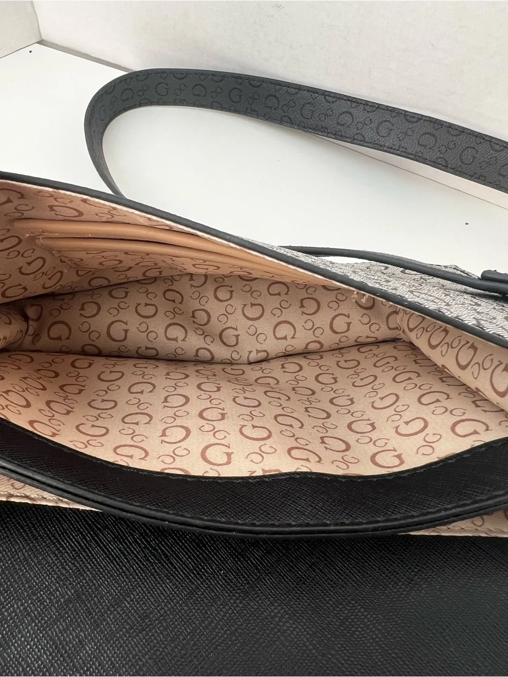 Guess stylish satchel