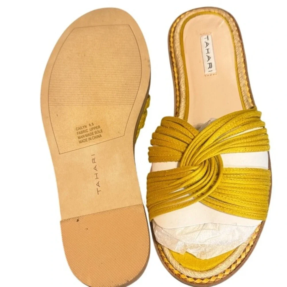 Tahari mustard yellow