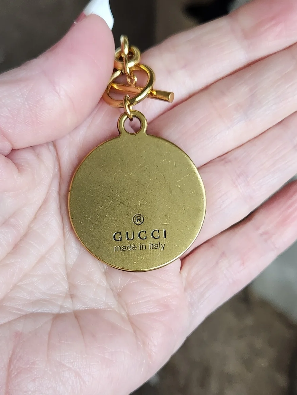 Gucci - Repurposed Bee Charm Necklace