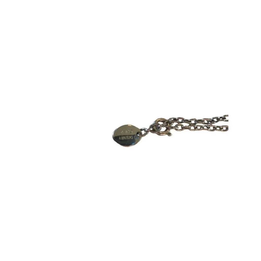 Vintage 90s Disney Princess Charm Necklace Jasmine Aladdin