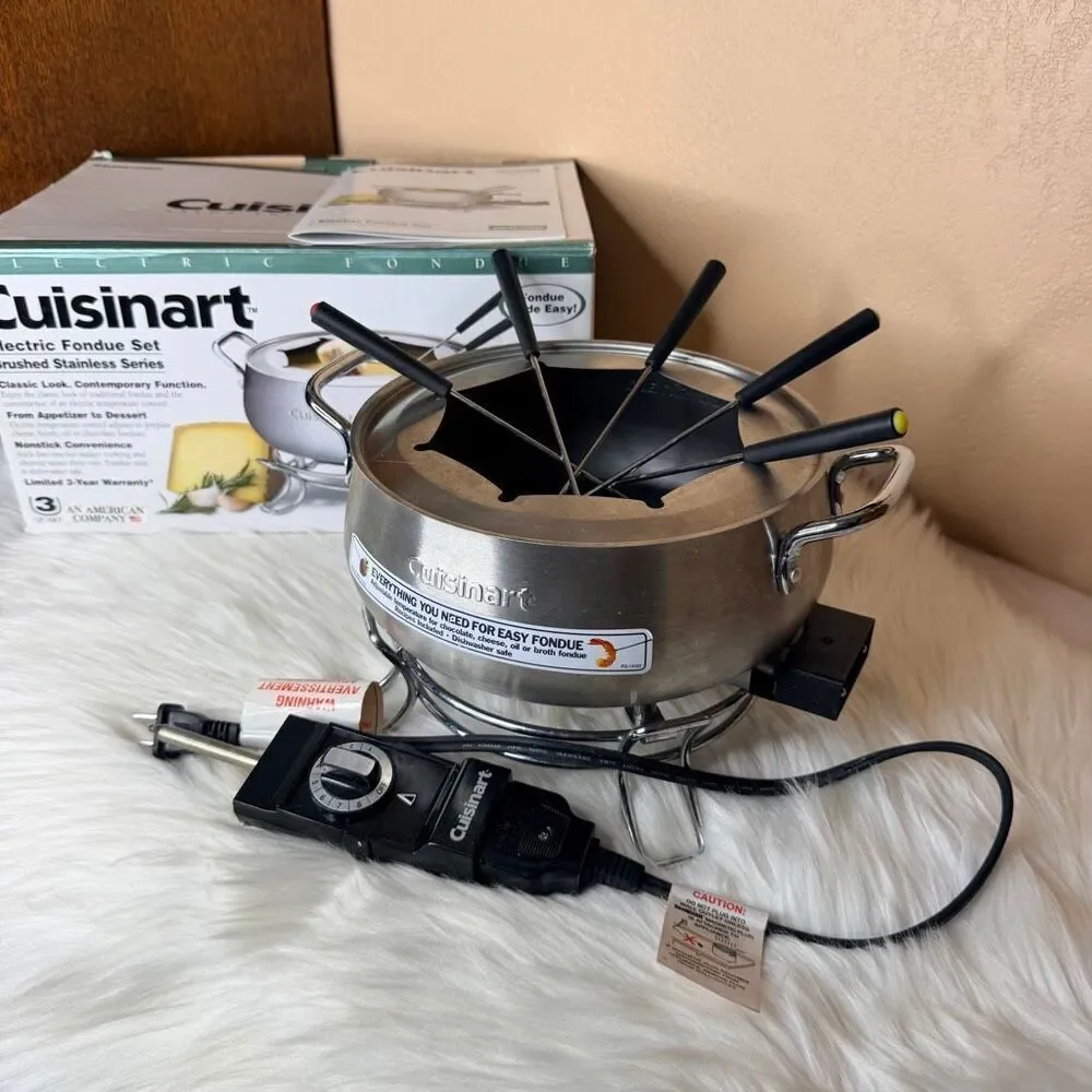 Cuisinart Electric Fondue Set