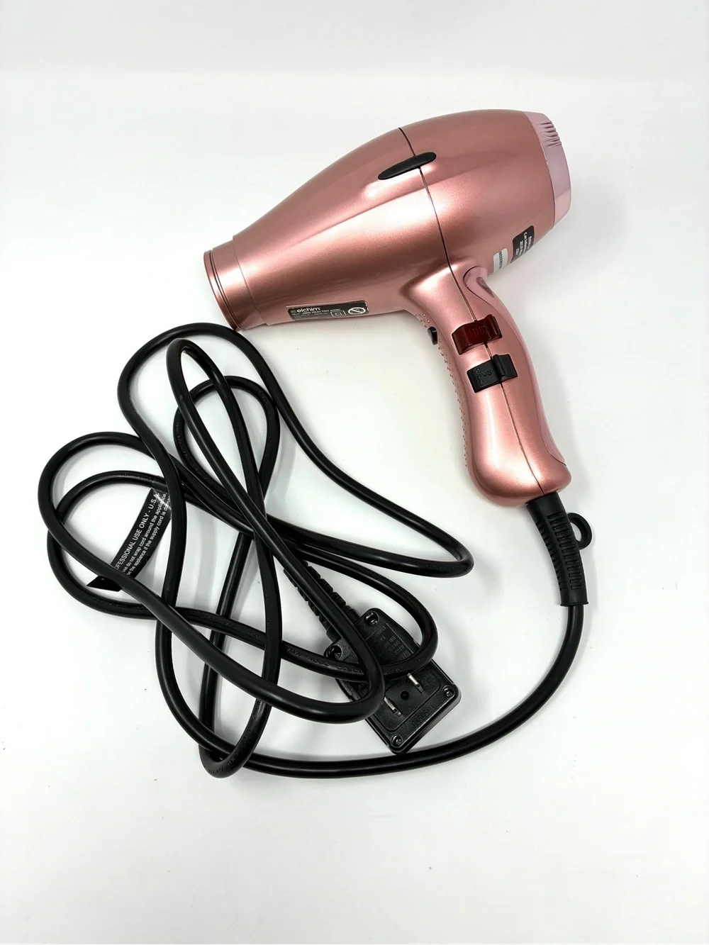 Elchim 3900 Healthy Ionic Hair Dryer Rose Gold Made in Italy