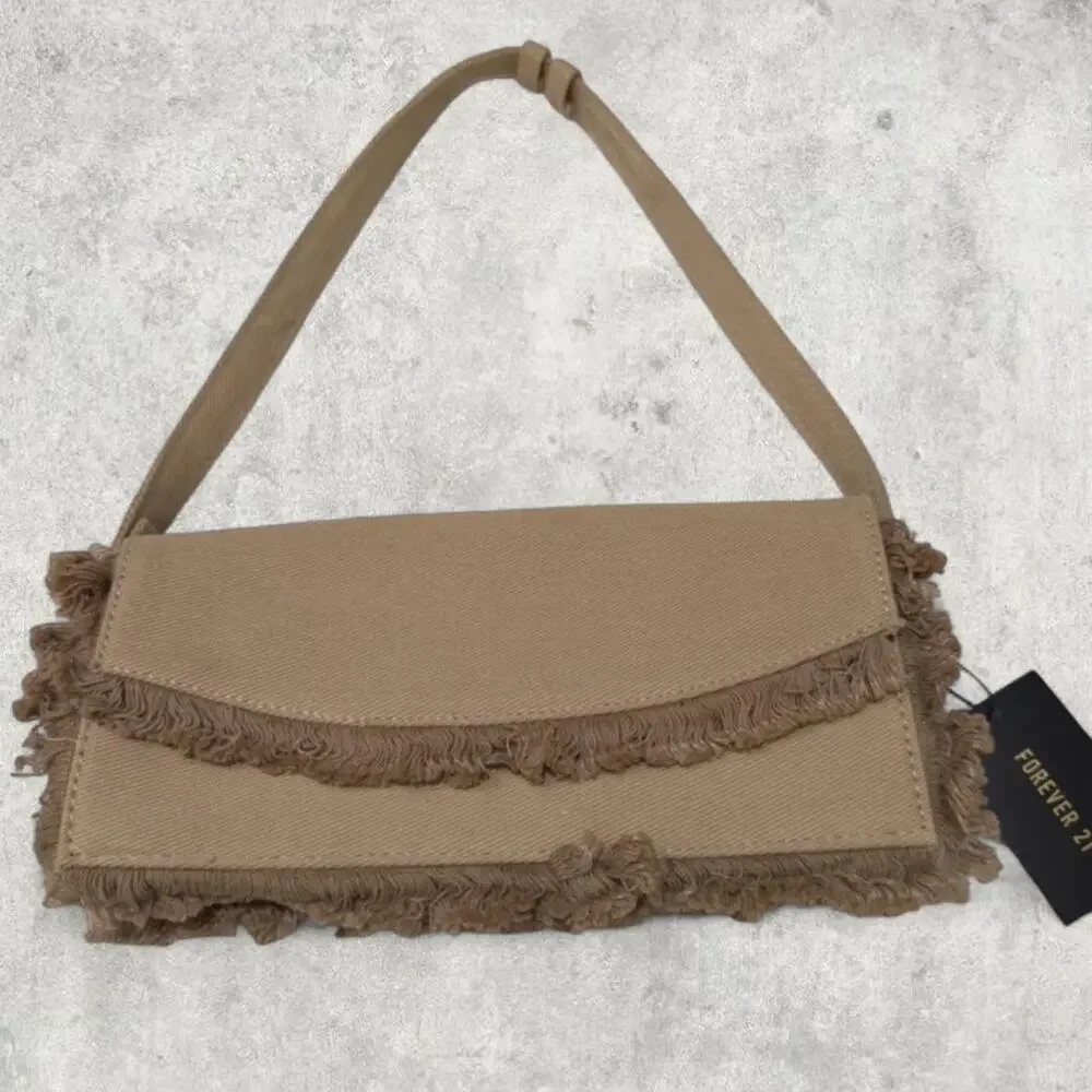 Ruffle shoulder bag glam depopfinds‎