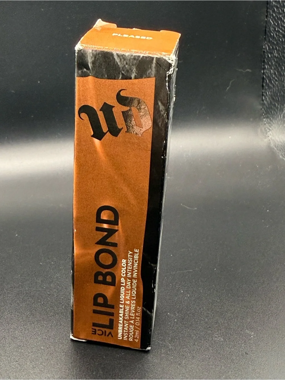 Urban Decay Vice Lip Bond Glossy Longwear Liquid Lipstick -shade pleased-