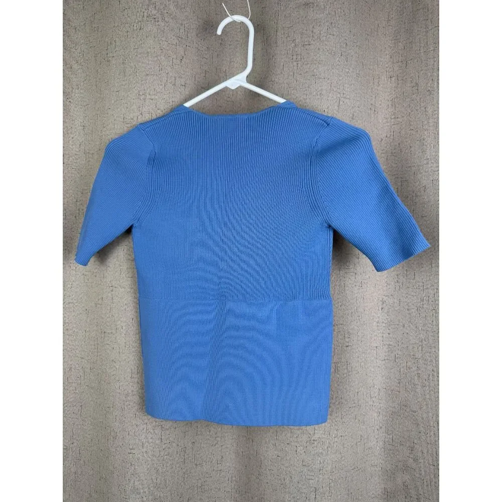 Sandro ribbed neck