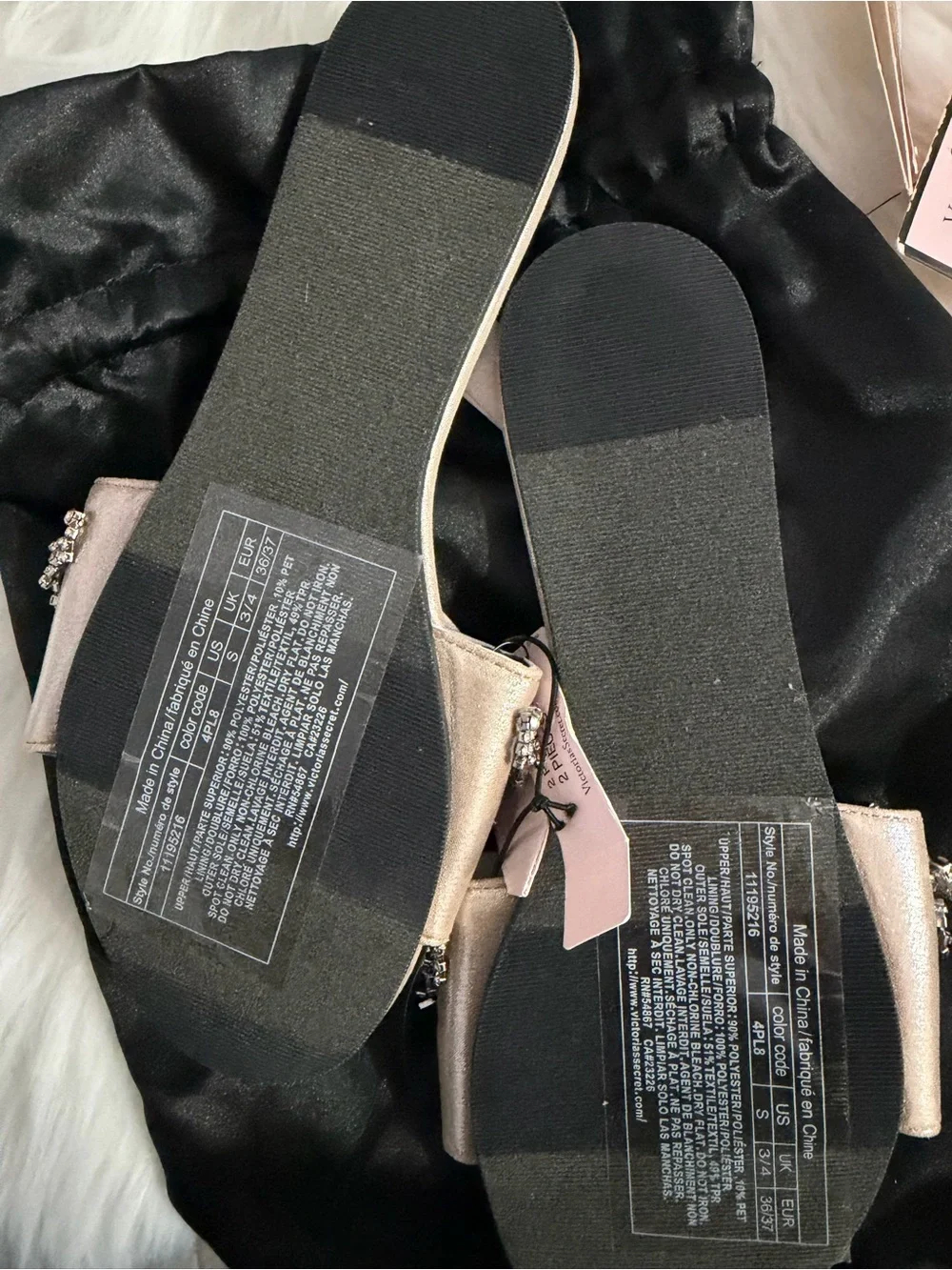 Victorias Secret slide sandals