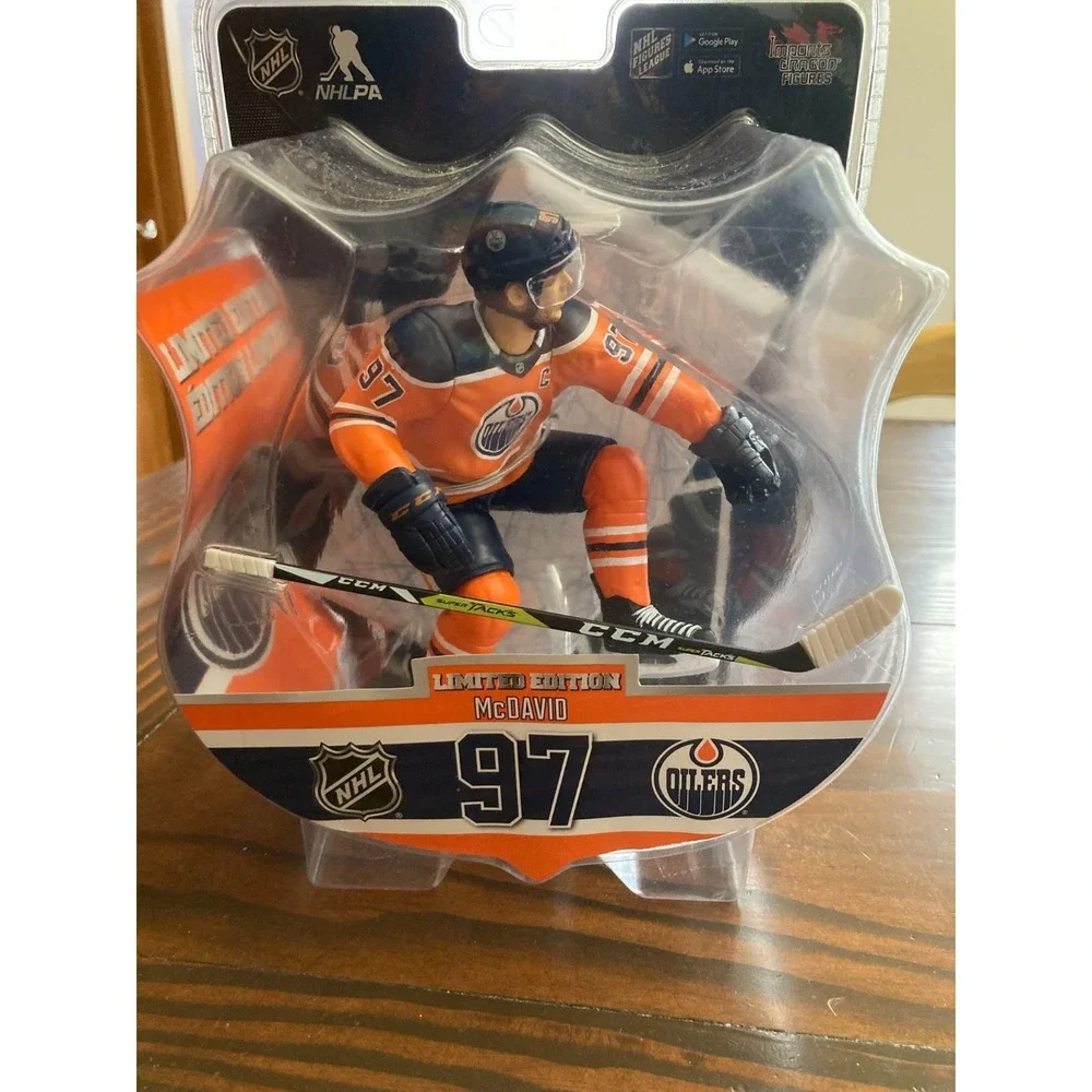 NHL Limited Edition Connor McDavid 97 Edmonton Oilers NIP‎ 2018 Hockey Figure