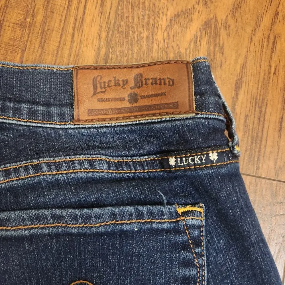 Lucky Brand Sofia Straight Blue Jeans Size 8 (29)