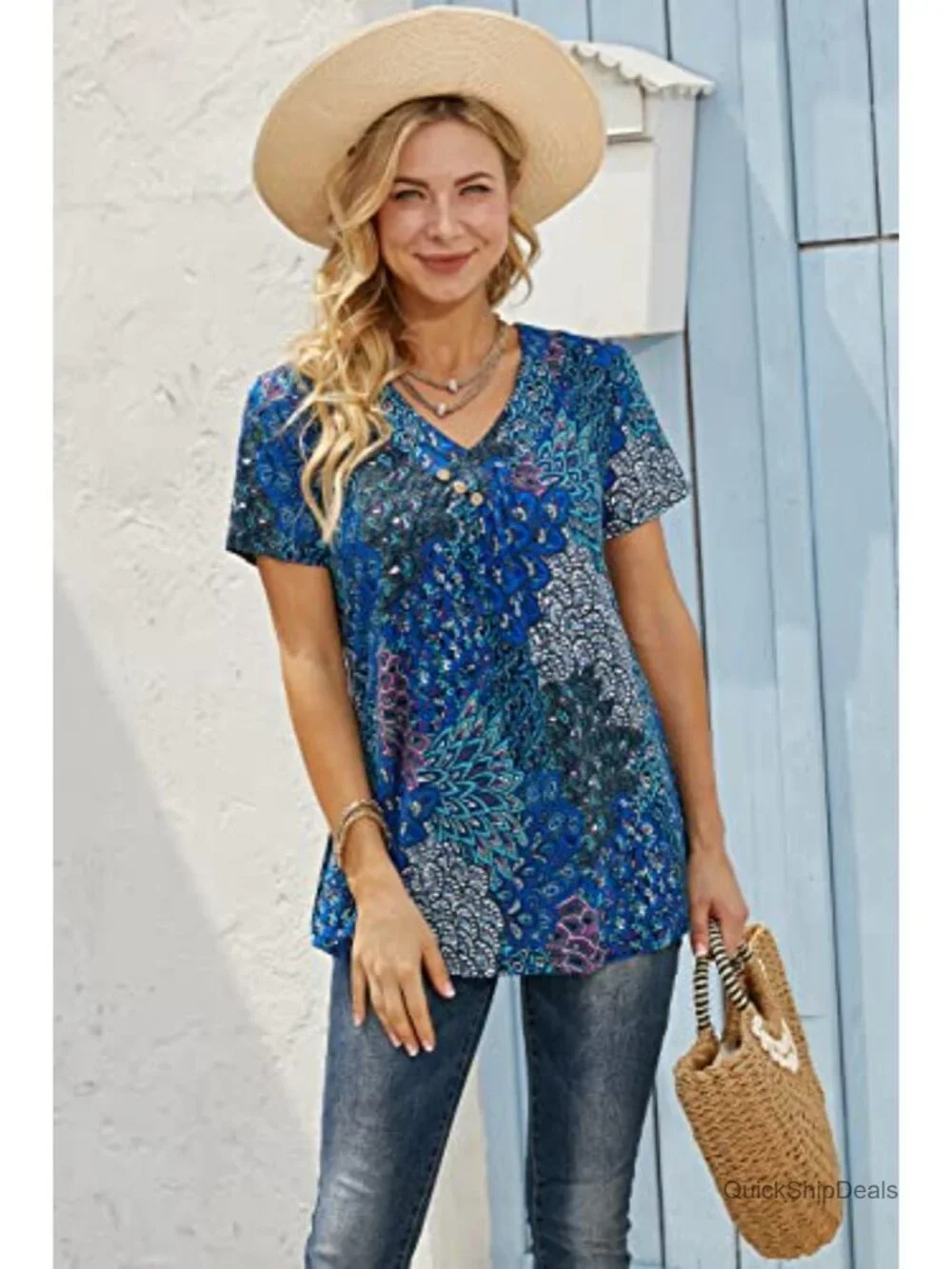N/A floral printed