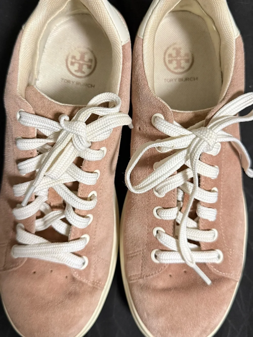 Tory Burch suede upper