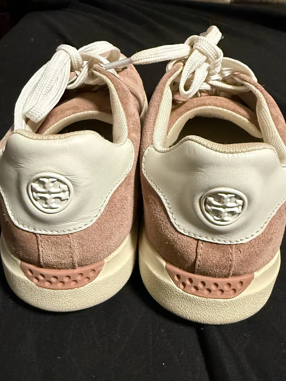 Tory Burch suede upper