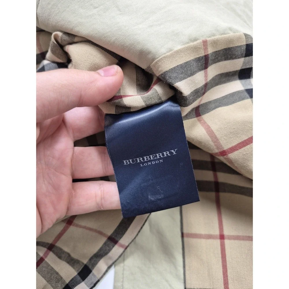 Burberry 100% placket