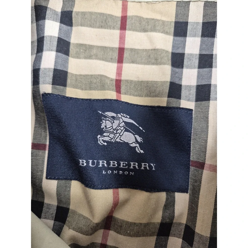 Burberry vent lists
