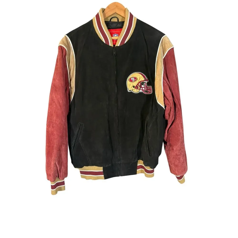 NFL vintage suede