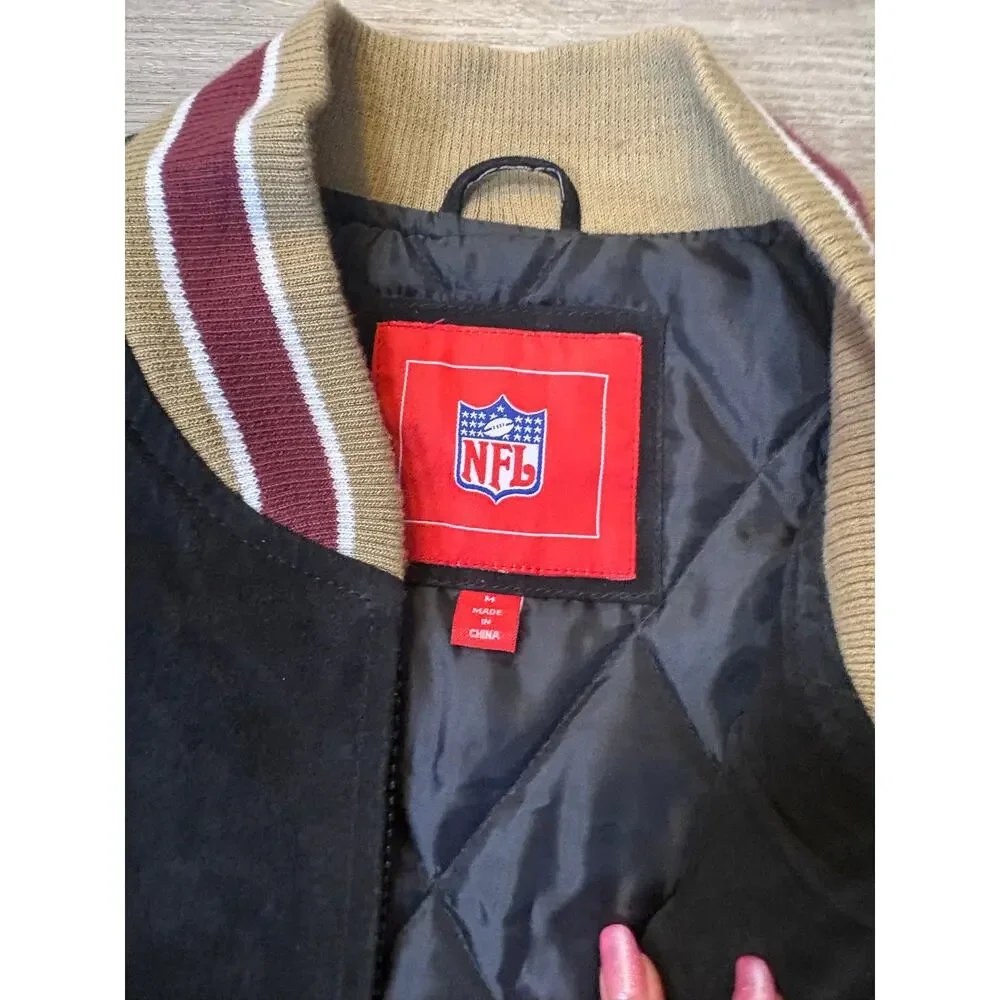 NFL vintage suede