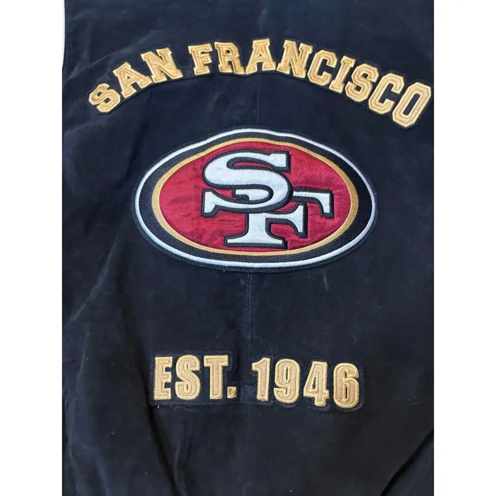 NFL vintage suede
