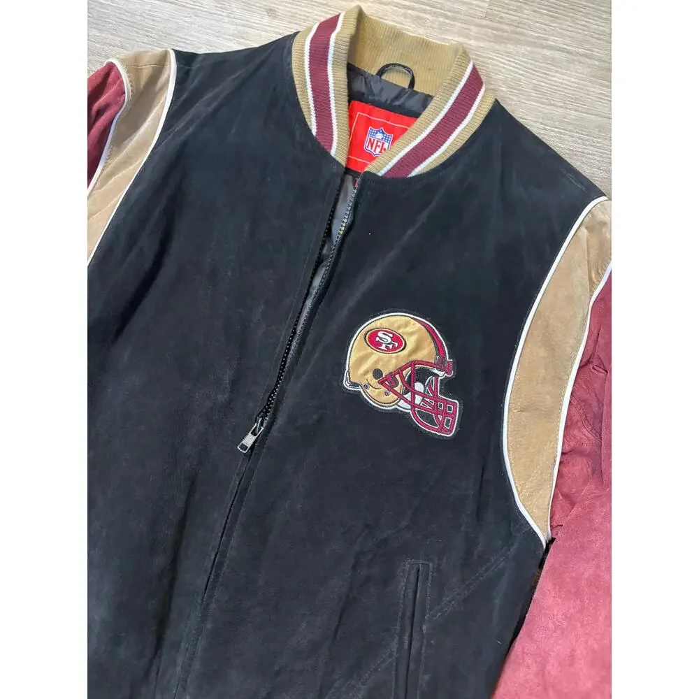 NFL vintage suede