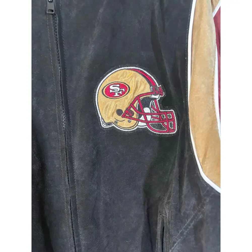 NFL vintage suede