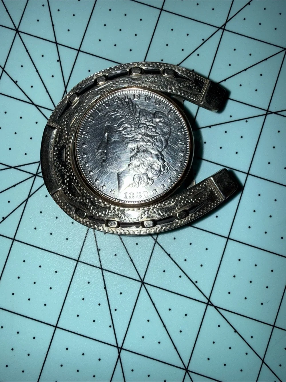 Morgan Silver Dollar two morgan