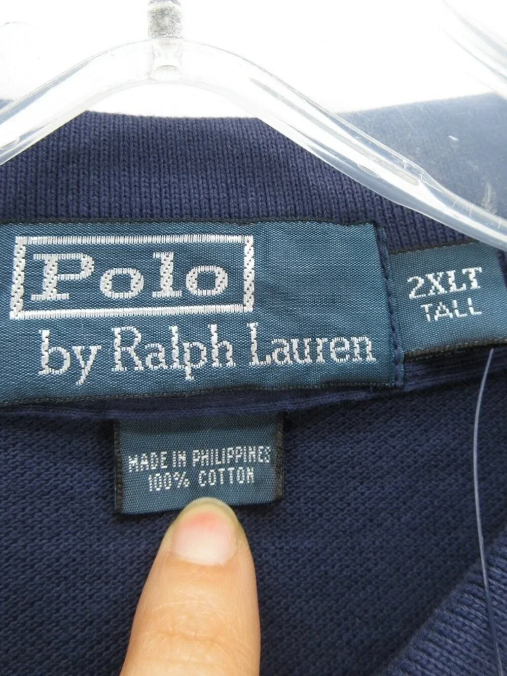 Polo Ralph Lauren Polo Shirt XXL Tall USRL Naval Stn Anchor Graphic Y2K