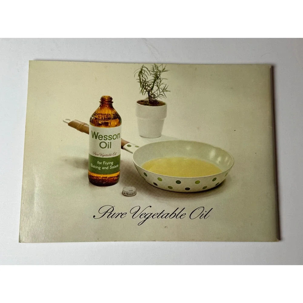 Wesson Oil vintage softcover