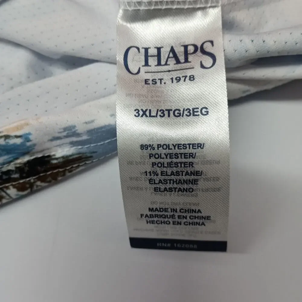 Chaps printed golf