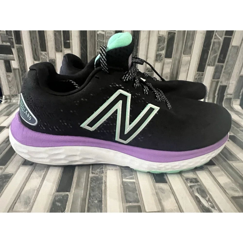 New Balance Fresh foam 680 Boaco‎ Purple Teal Size 6.5