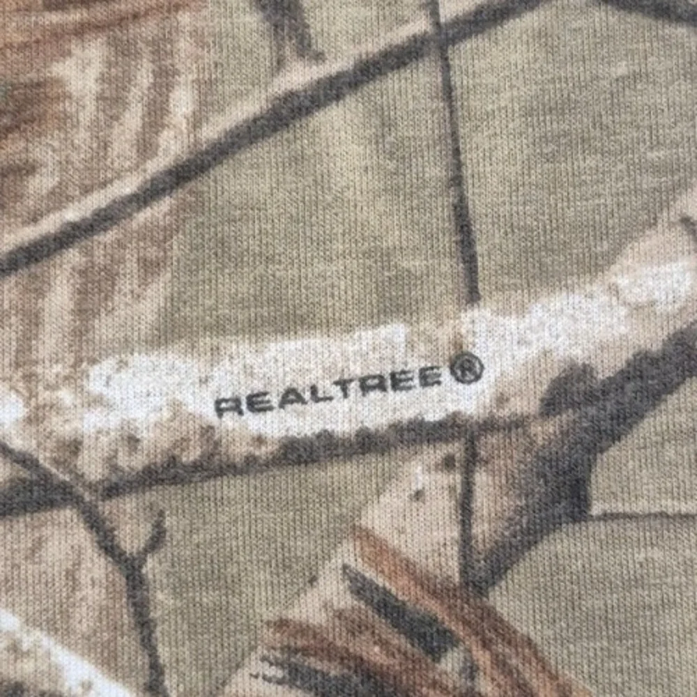 Paramount‎ Outdoors Men's Camo T-Shirt LG Bone Collector graphic Reatree Y2K