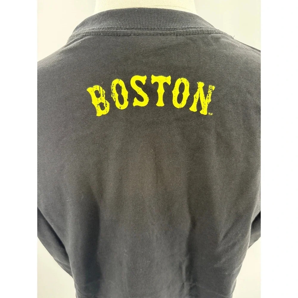 Mitchell & Ness David Ortiz Boston Red Sox Tee Shirt Men's Small Neon‎ NEW