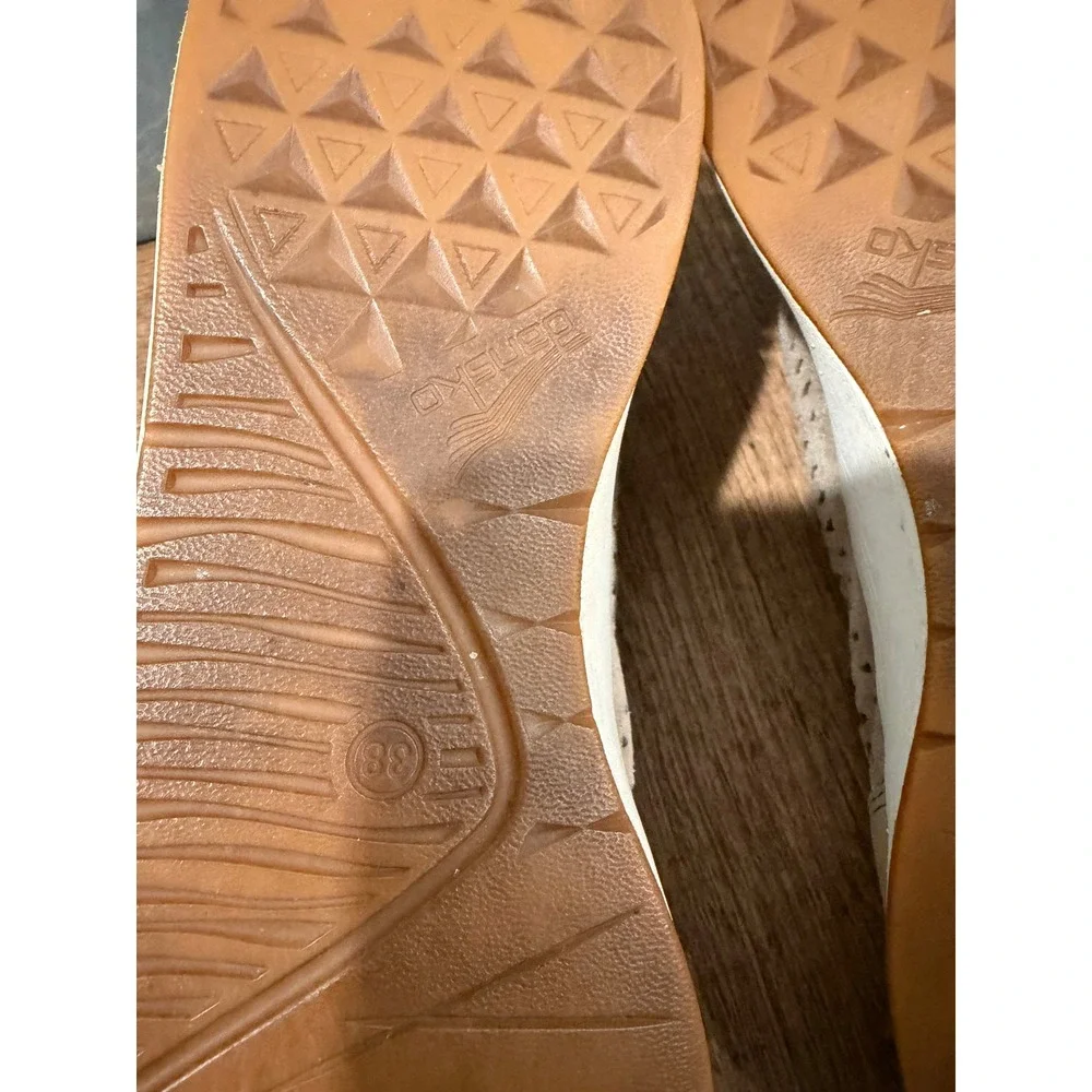 Dansko perforated suede