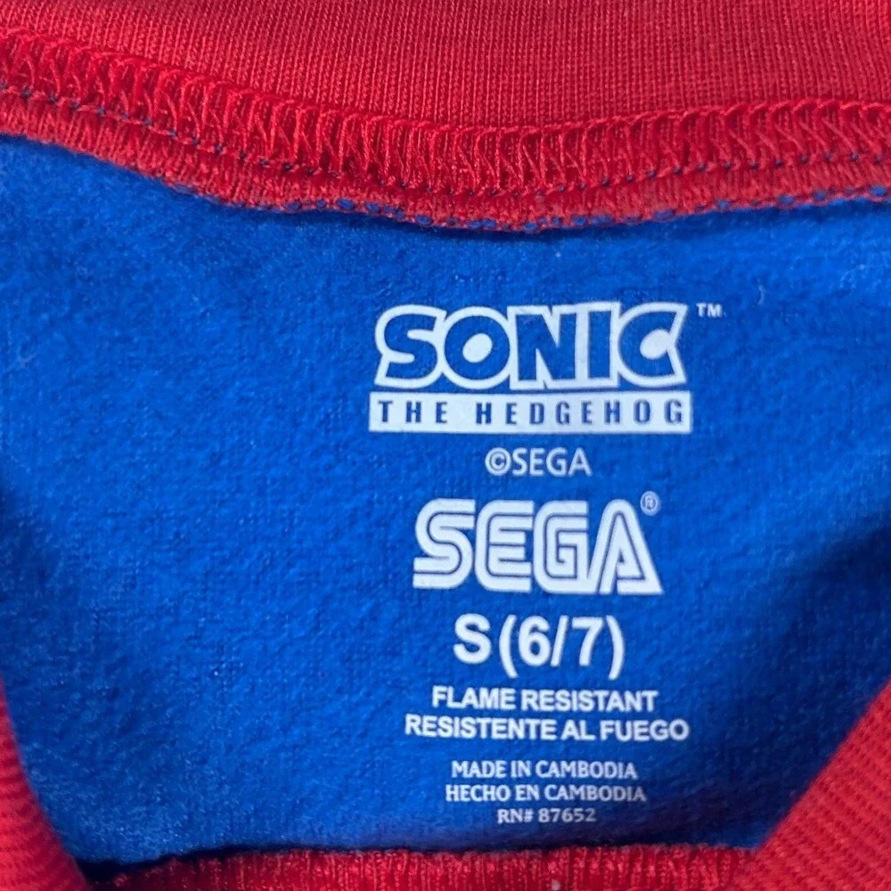 Sonic The Hedgehog department boys