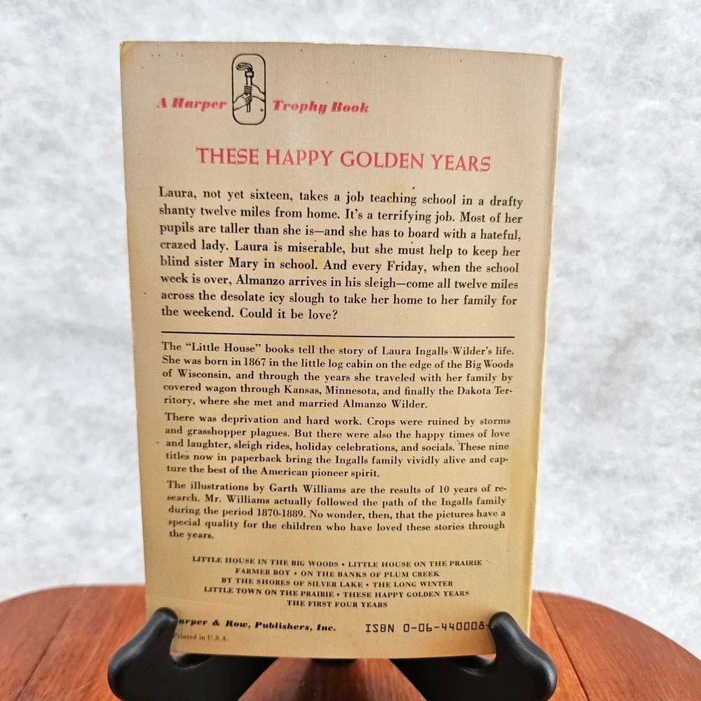 Harper Trophy author laura