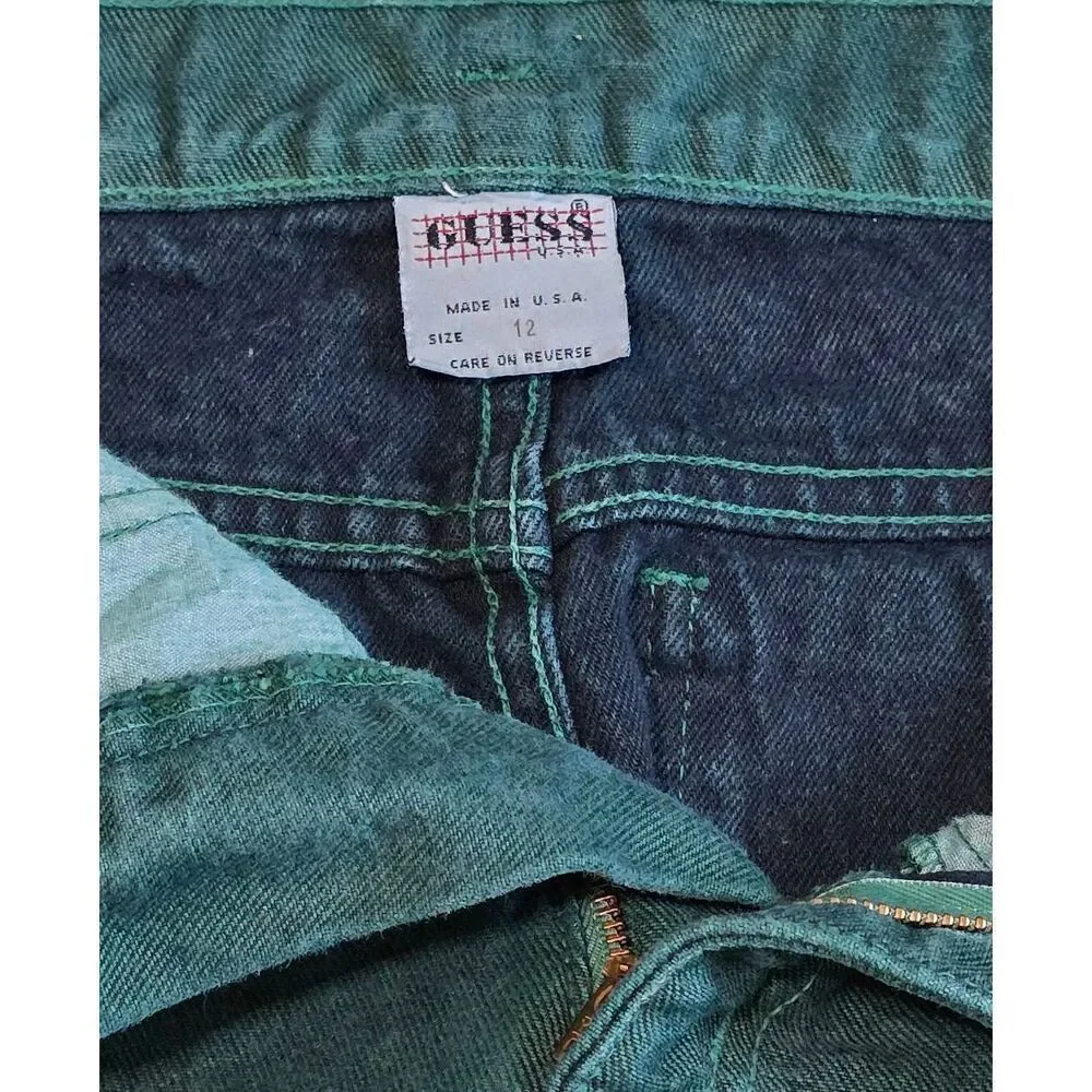 Guess vintage green