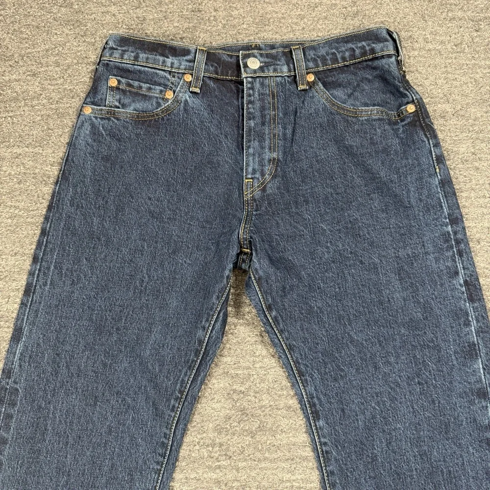 Levis Premium 517 Jeans Men 30x30 Blue Bootcut Medium Wash Demin Cotton Ranch
