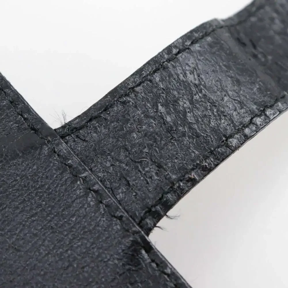 Gucci black leather