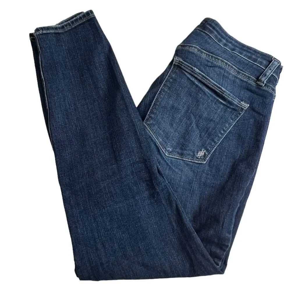 Silver Jeans‎ Co Womens Dark Wash High Note Skinny Jeans 28
