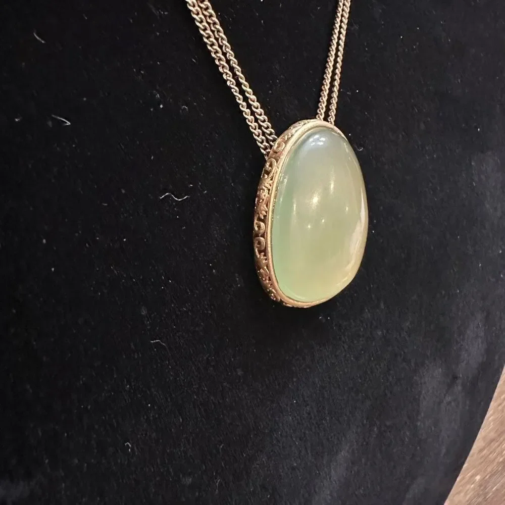 Monet vintage jade