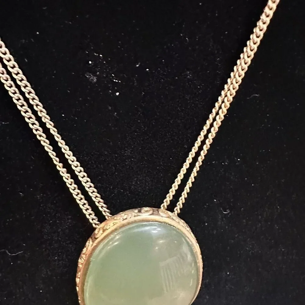 Monet vintage jade