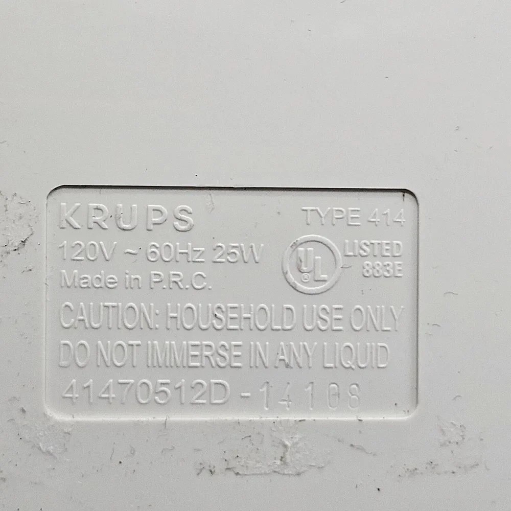 N/A introducing krups