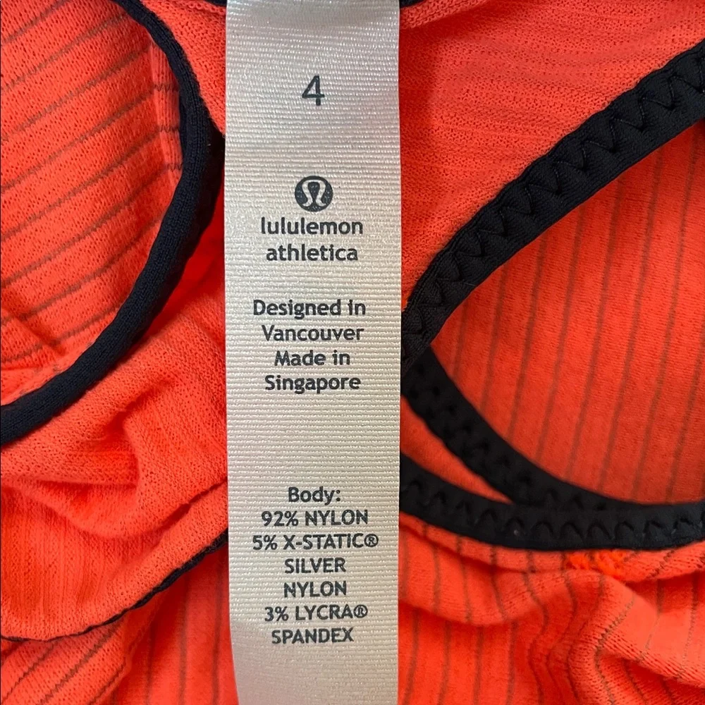 lululemon athletica vibrant orange