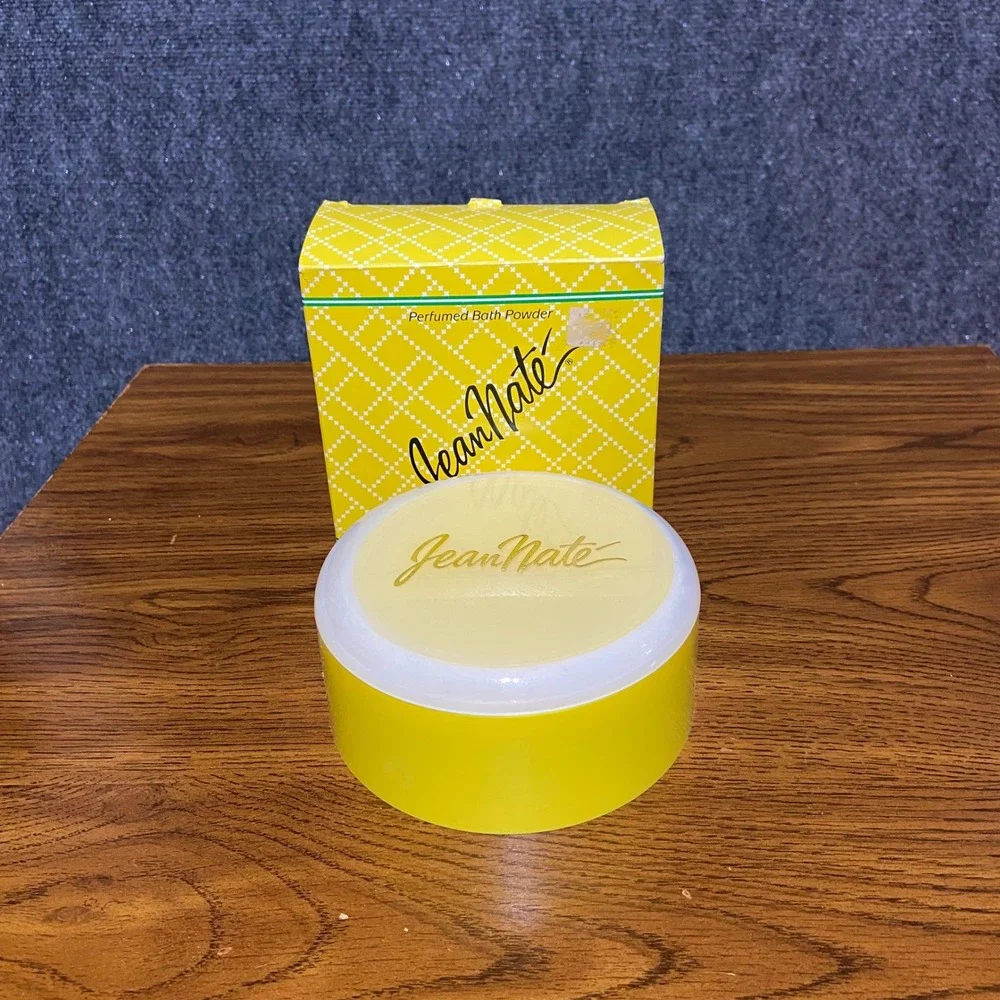 Jean Nate Revlon Perfumed Bath Powder 6 oz Vintage Body Dusting Powder NOS