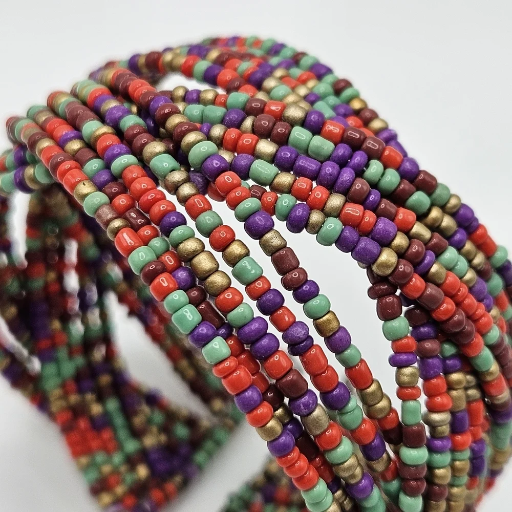 Vintage woven braided