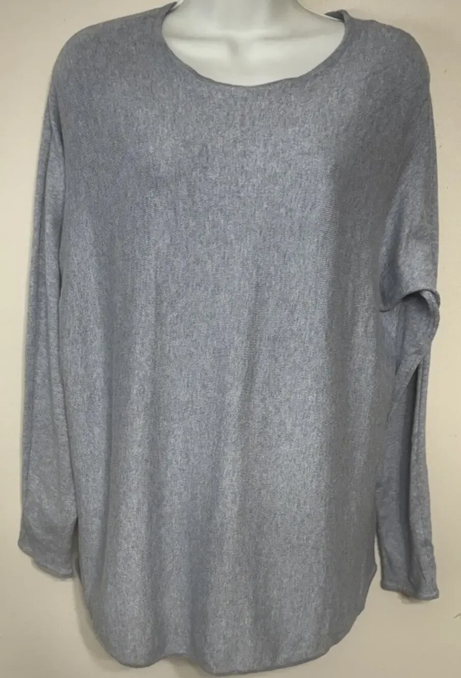 Michael Kors Sweater Women’s Size Medium Chambray Pull-over Long Sleeve NEW